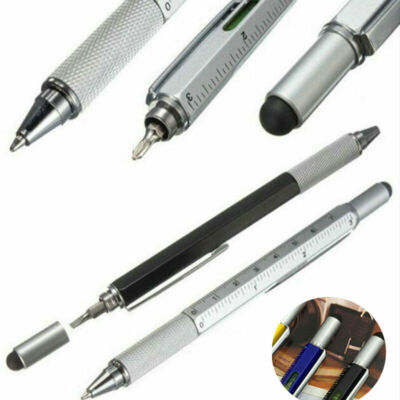Screwdriver Screen Ballpoint Stylus in Ruler Level with Pen