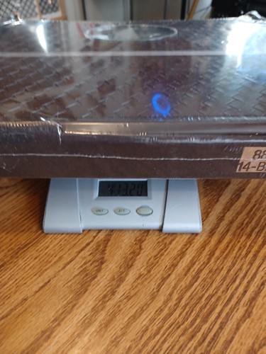 True Vintage 80's BORG Bubble Viewer Brown Wicker Style Bathroom Scale - New!! - Picture 15 of 15