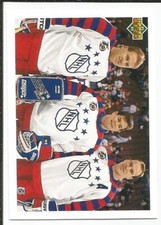 BRIAN LEETCH MARK MESSIER MIKE RICHTER 1991-92 UPPER DECK NEAR MINT+ CONDITION