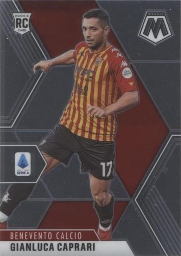 Gianluca Scamacca 2020-21 Panini Mosaic SILVER Prizm ROOKIE RC