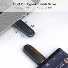 64GB 128GB USB C Flash Drive Type C Flash Drive USB Drive Portable Thumb Drive
