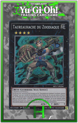 Tierkreisstier - MP17-FR206 - Französische Yu-Gi-Oh Karte
