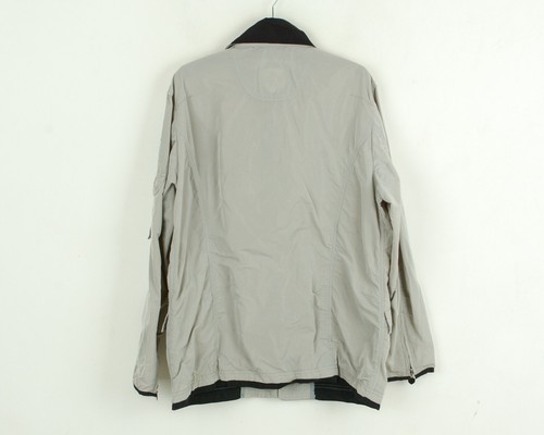 WELLENSTEYN Lounge Men L Jacket Waterproof Windproof Lightweight Coat Field Grey - Picture 3 of 4