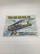 Squadron Signal Aircraft #172 Fiat CR32/CR42 Biplane in Action by George Punka