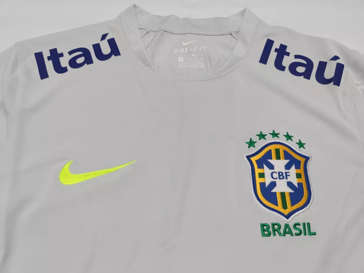 Brazil Training Jersey 2018/2019 Grey Nike Brasil Shirt