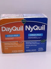 Vicks DayQuil & NyQuil LiquiCaps - Pack of 48 Ex 2026 Box Damage