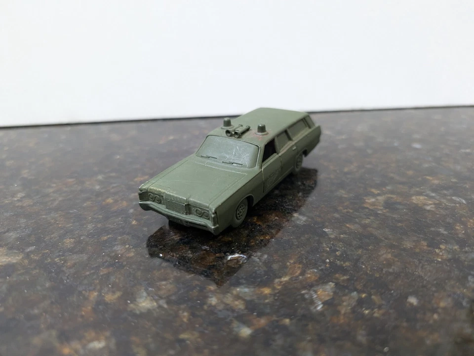 Coche de policía vintage Matchbox SpeedKings K-23 Mercury Commuter 1970 Lesney Foto 3 de 4