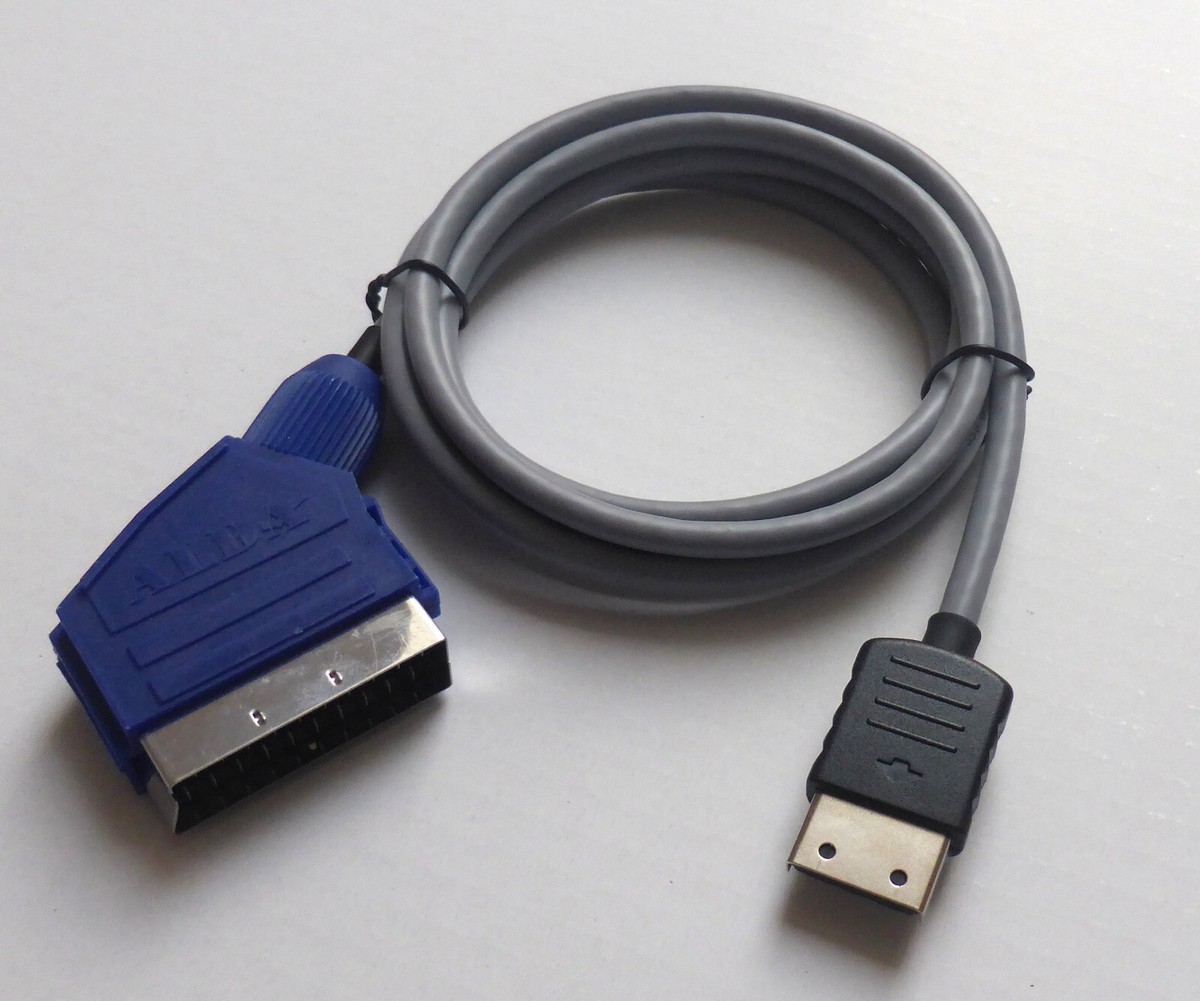Sega Dreamcast RGB Scart Kabel 3M. HQ | eBay