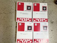2015 Gm Chevy Chevrolet Corvette Werkstatt Service Shop Reparatur Manual Set Oem