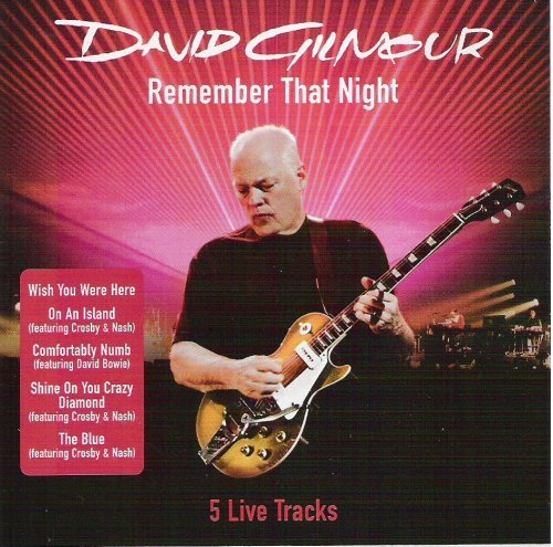 2CD！David Gilmour/ L.A. 3rd Night 2016 David Gilmour – L.A. 3rd Night – 2 x CDr (Album, Unofficial