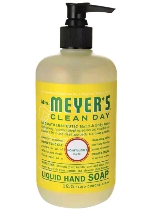 Mrs. Meyer's Clean Day Liquid Hand Soap - Honeysuckle 12.5 fl oz Liq.   317
