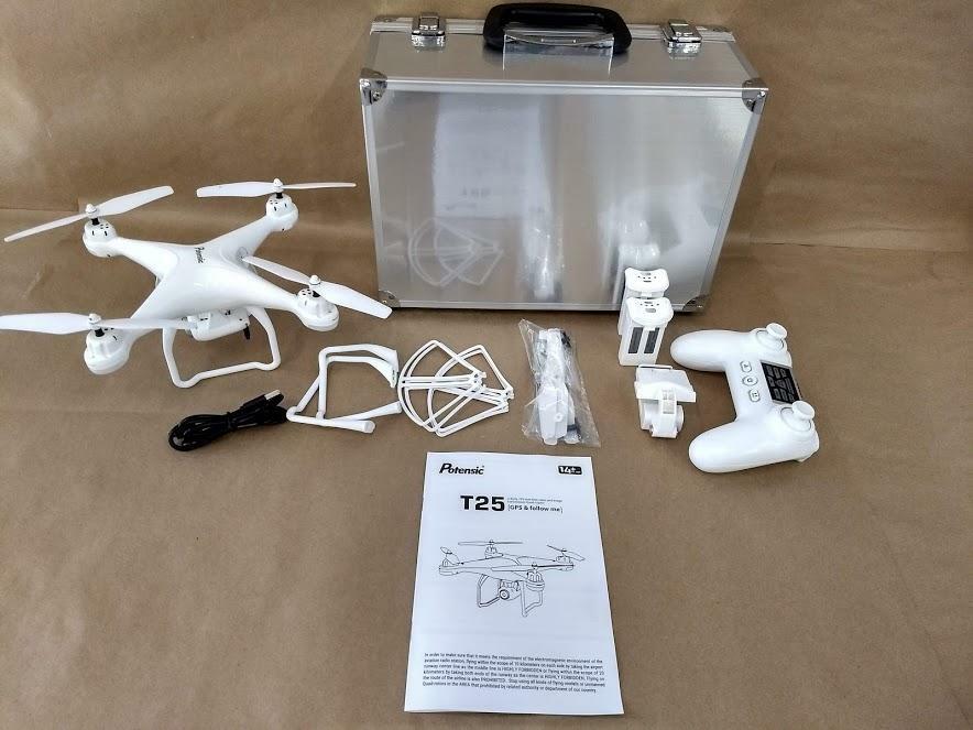 potensic t25 gps fpv rc drone
