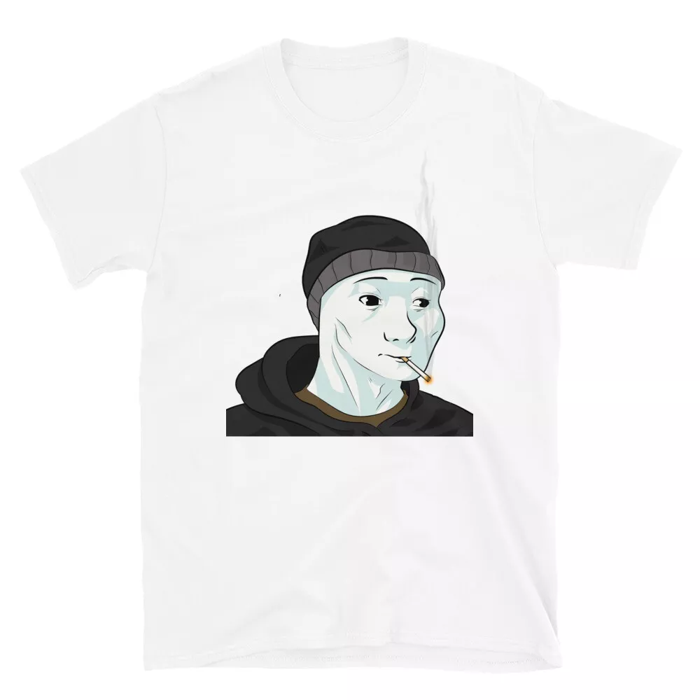 Doomer Wojak Meme Messy Boomer Doomed Nihilist T-Shirt