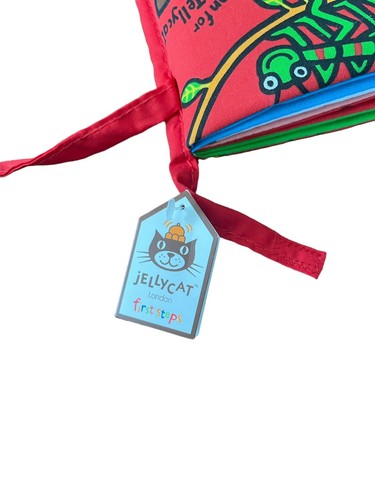 Baby Jellycat London - Libro de arrugas de tela de cola para mascotas 0-18 meses juguete primeros pasos - Imagen 7 de 8