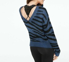 Victoria's Secret PINK Reversible V-Neck Sweater Large