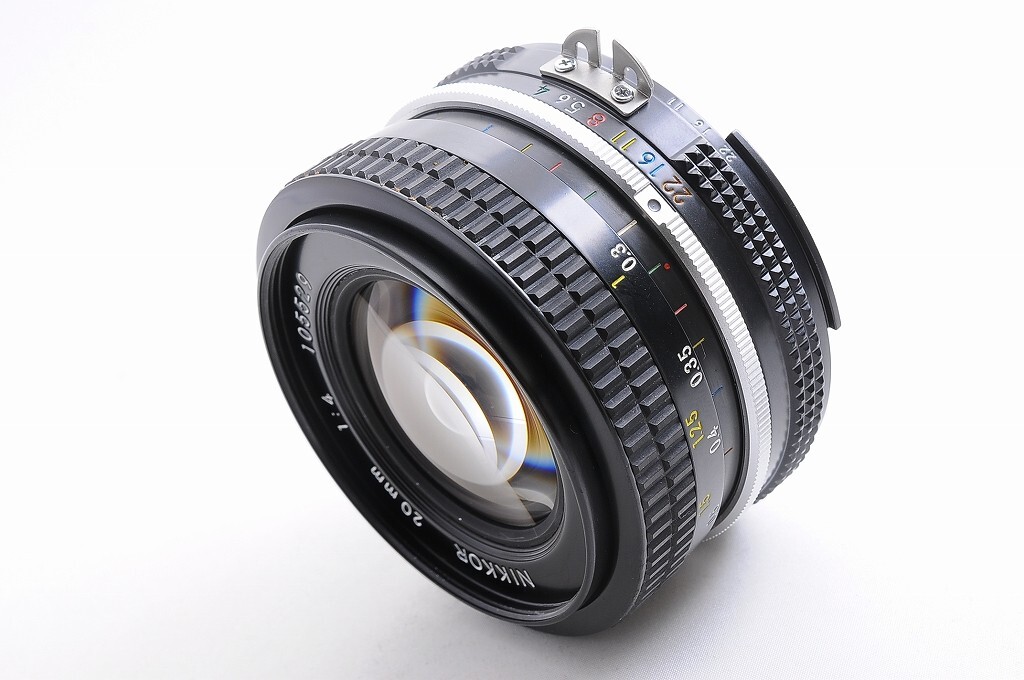 MINT】NIKON AI NIKKOR 20mm F/4 MF Wide Angle Lens For F