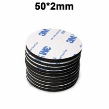 10pcs 50mm Pads Mounting Sticker Double Tape Self Adhesive EVA Foam Round 