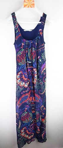 Desigual "Global traveller" paisley multi coloured maxi dress size EU38/UK10 - Picture 2 of 14