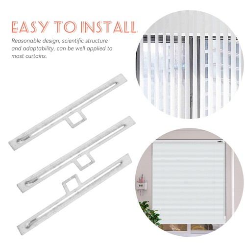 10 Pcs Curtain Metal Hanging Plate Vertical Blinds Repair Accessories - Picture 11 of 12