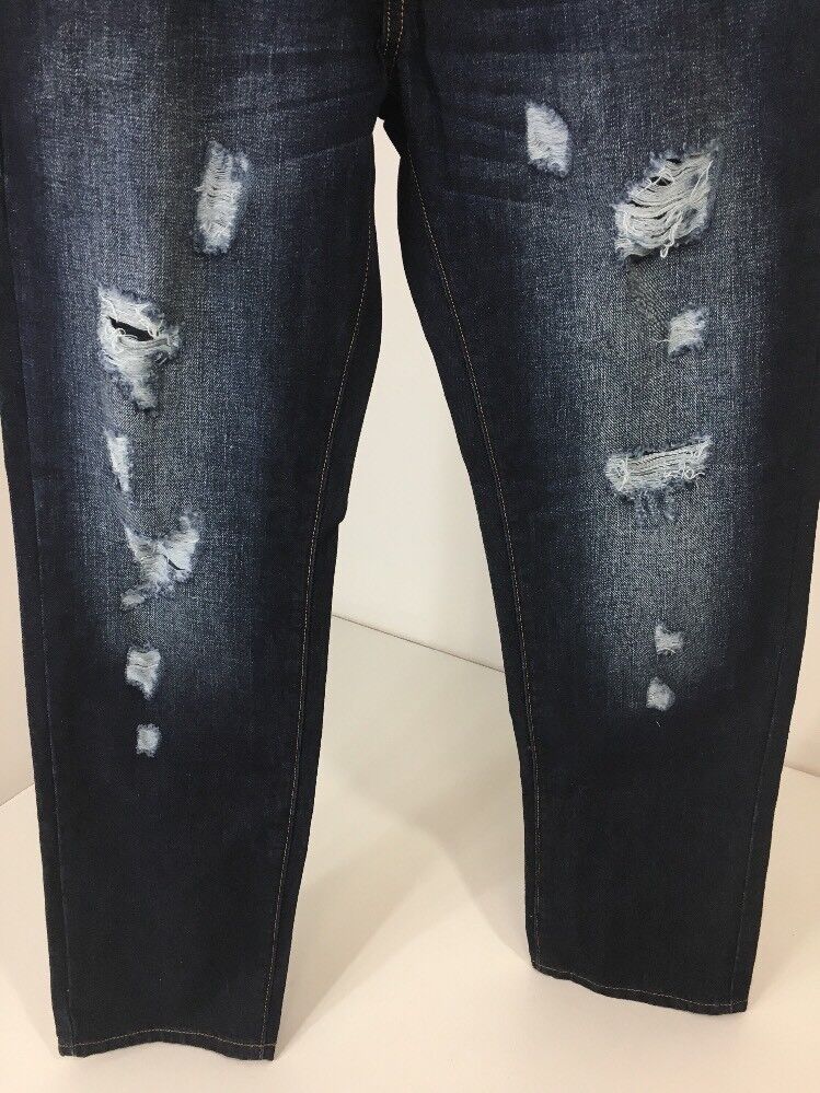 PHILIPP PLEIN MEN'S ILLEGAL FIGHT CLUB STRAIGHT CUT JEANS PHILIPP PLEIN MEN'S ILLEGAL FIGHT CLUB STRAIGHT CUT JEANS