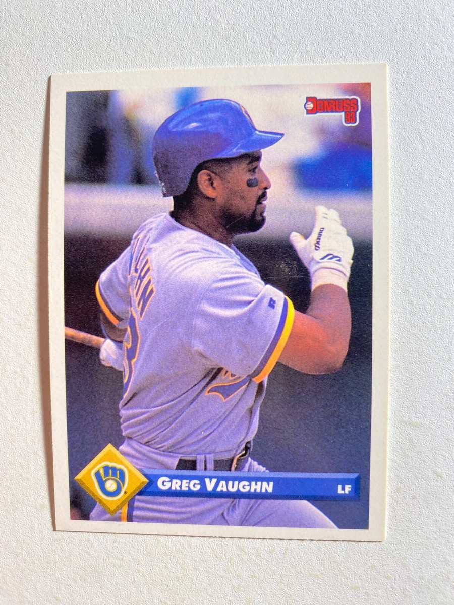 1993 DONRUSS #103 GREG VAUGHN NM-MT MLB BASEBALL CARD | eBay