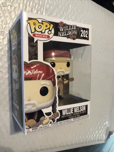Funko POP Rocks Willie Nelson #202 Vinyl Figure new