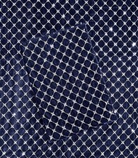 Indischer Samtstoff Tunika Schneiderei besticktes Material Nähen 4 Jahre Stof...