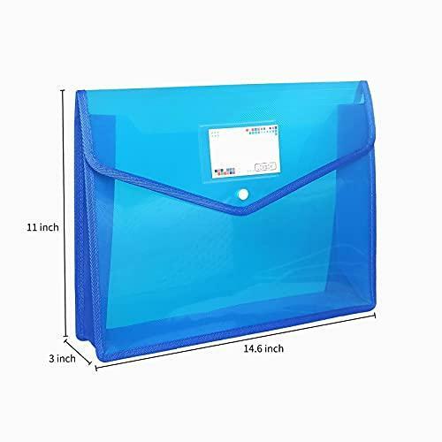 YoeeJob Plastic File Folders Legal Size 2 Pcs, Expandable Document