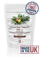 Olive Leaf 450mg Tablets Antioxid Antntiviral - Pack of 1000 BULK Wholesale