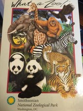 " What a Zoo " 100 pieces jigsaw puzzle size 14" by 19"