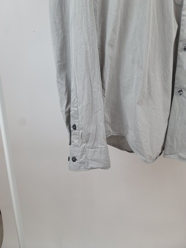 CP Company Gray Metallic Cotton Blend Mens Shirt Size L - Picture 3 of 6