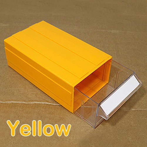 Caja de almacenamiento de componentes de plástico tipo cajón piezas organizador caja de herramientas apilable - Imagen 16 de 18