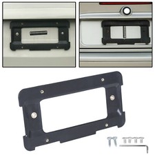 Rear License Plate Mount Frame Holder Bumper Bracket For Bmw 6 Screws