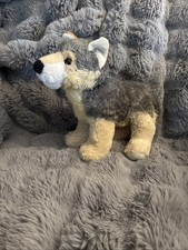 Aurora Plush Gray Wolf 12" Wily Flopsie Stuffed Animal Toy Husky Dog Very Soft