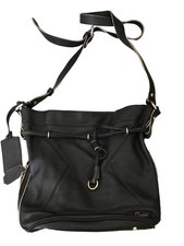 Authentique Sac Seau Cuir Marron Lancel 