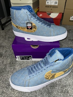 New Nike X Supreme Sb Zoom Blazer Mid QS 2 Dx8421-400 mens size
