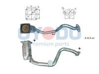 Oyodo Katalysator FüR CitroëN Berlingo 1.4I Peugeot Partner Combispace 306