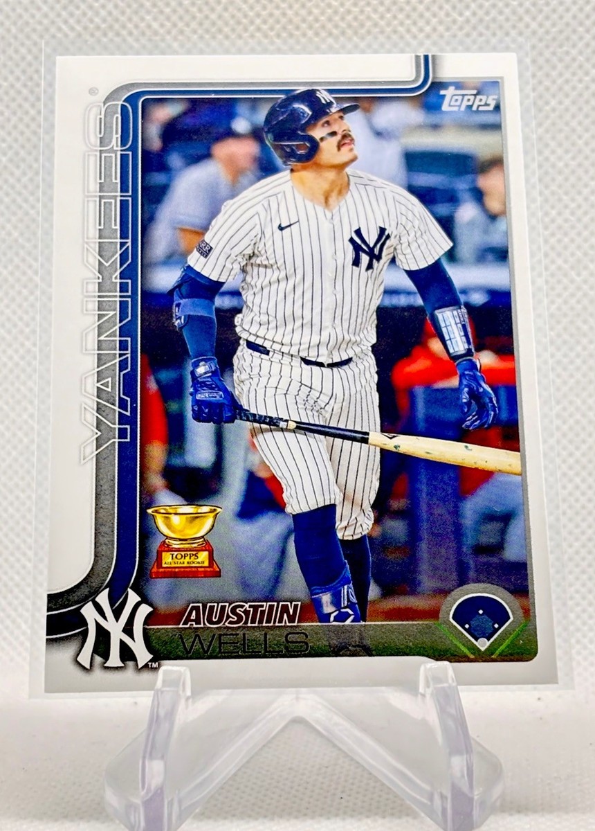 2025 Topps Series 2 Austin Wells All-Star Rookie Gold Cup