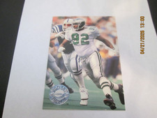 REGGIE WHITE EAGLES 1991 PRO SET PLATINUM BASE CARD  #91