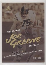 2018 Panini Luminance Vintage Performers Joe Greene #5 HOF 0c2