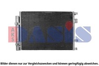 AKS Dasis Kondensator, Klimaanlage 512104N FüR KIA
