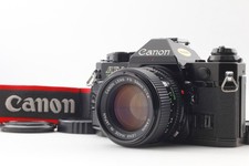 All OK N MINT  Canon AE-1 Program 35mm Film Camera  NFD 50mm f1.4 Lens JAPAN