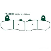 Bremsbelag EBC FA409HH Vorne FüR Harley Davidson Vrscdx 1130 Night Rod Special 2