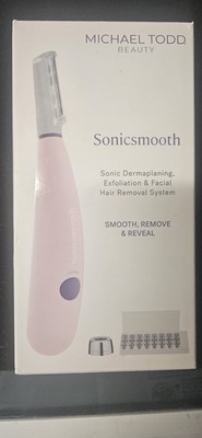 Michael Todd Beauty Sonicsmooth Dermaplaning Facial Hair Removal Pink