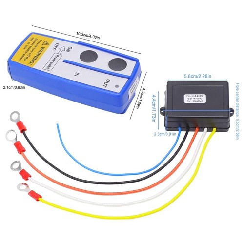 12V 24V Wireless Winch Remote Control Kit for Truck ATV SUV 75ft Range - Picture 13 of 24