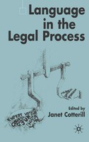 J. Cotterill | Language In The Legal Process | Taschenbuch | Englisch (2002)