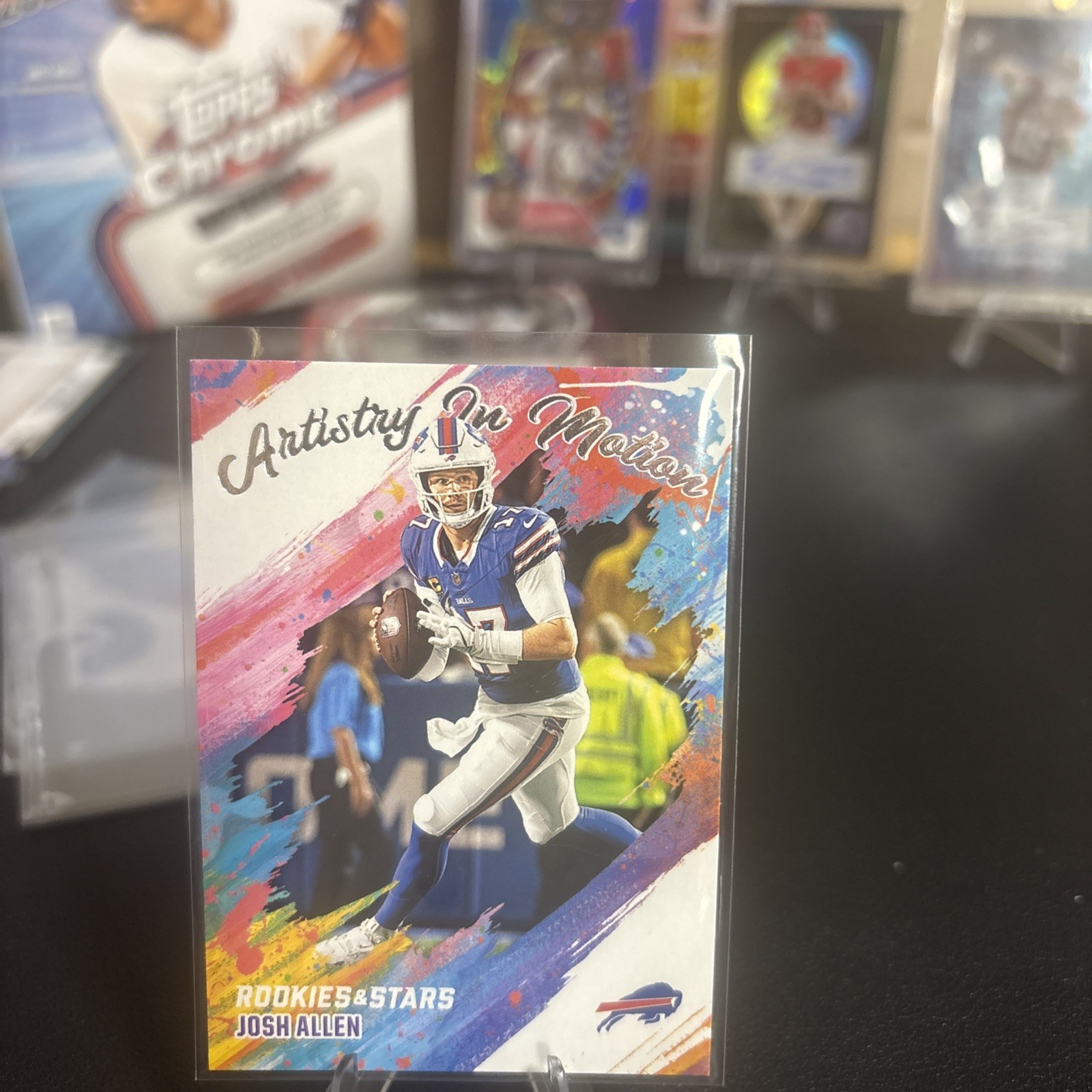 2025 Panini Rookies & Stars - Artistry in Motion Josh Allen #3