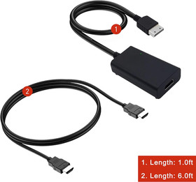 HDMI Cable for Sega Dreamcast DC Console, Dreamcast to HDMI Adapter with True VG