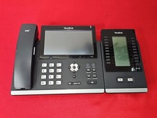 Yealink T48G Gigabit IP Phone SIP-T48G w/ Handset  EXP40 Expansion LCD Module