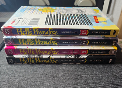Hell's Paradise Manga Vol 7, 8, 9, 13 NEW